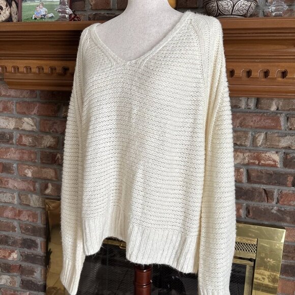 Universal Thread Women Ivory Pullover Sweater XXL New - Picture 2 of 7